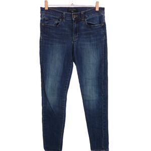 Banana Republic Womens Blue Cotton Blend Skinny Jeans Size 27 4